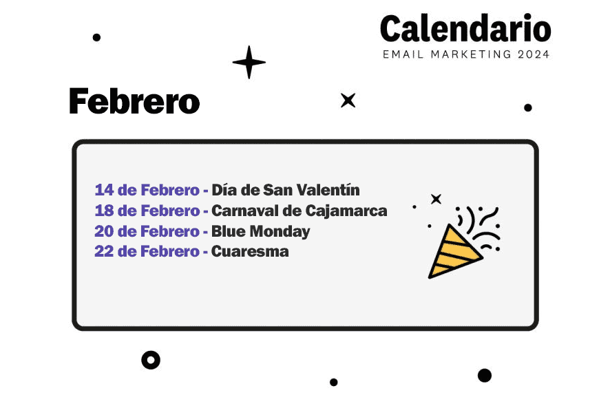 Calendario Marketing 2024 Perú febrero