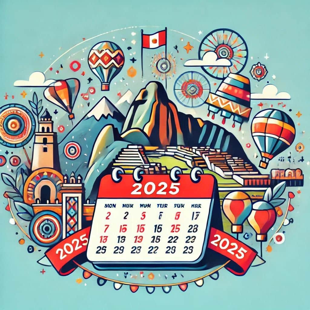 Calendario de los feriados 2025 Perú Agencia SEO